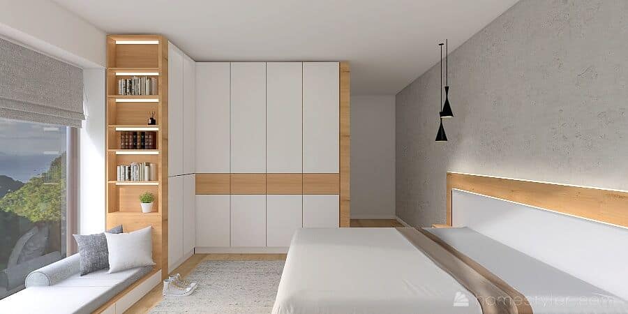 Simulare 3D: Dormitor