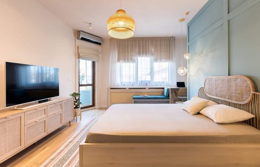 Dormitor — Apartament cu note naturale