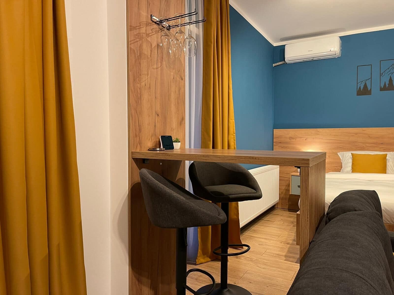 Zona de zi — Apartament în regim hotelier