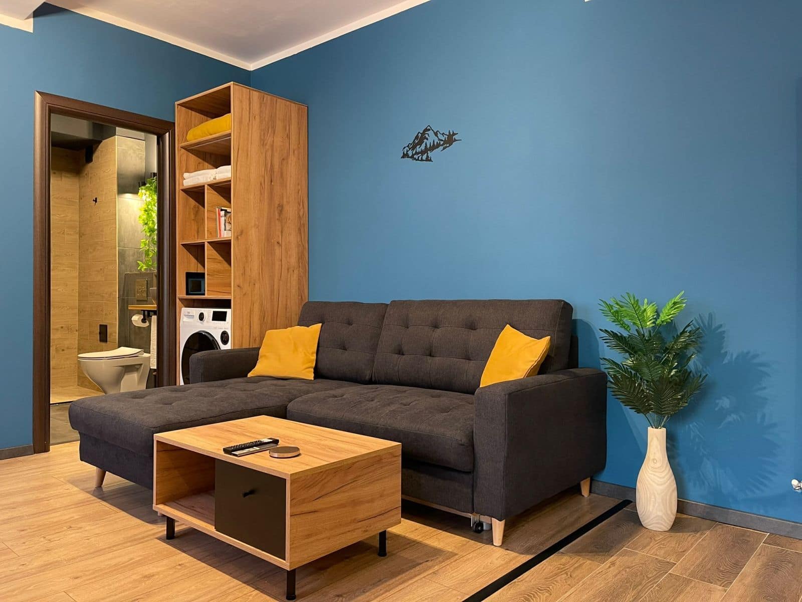 Zona de zi — Apartament în regim hotelier