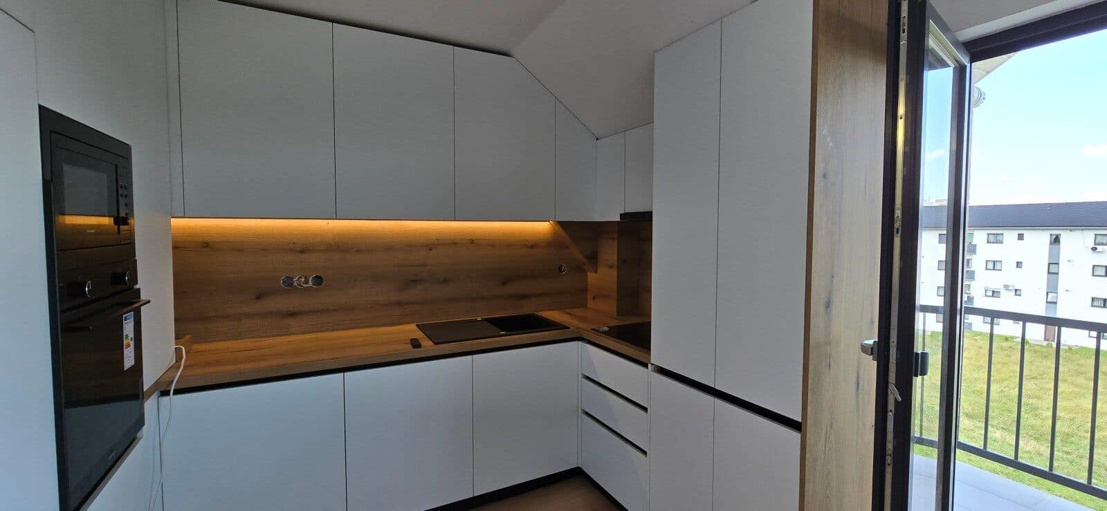 Bucătărie — Apartament la mansardă