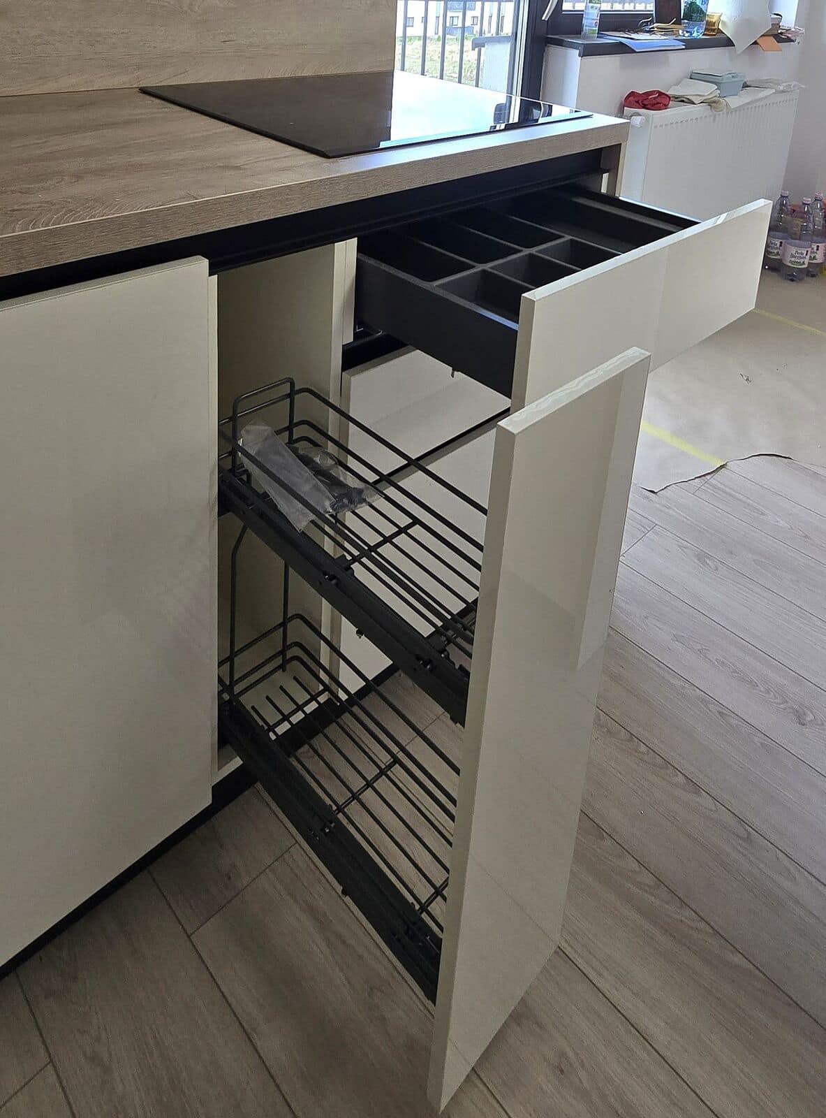 Bucătărie — Apartament cu accente aurii
