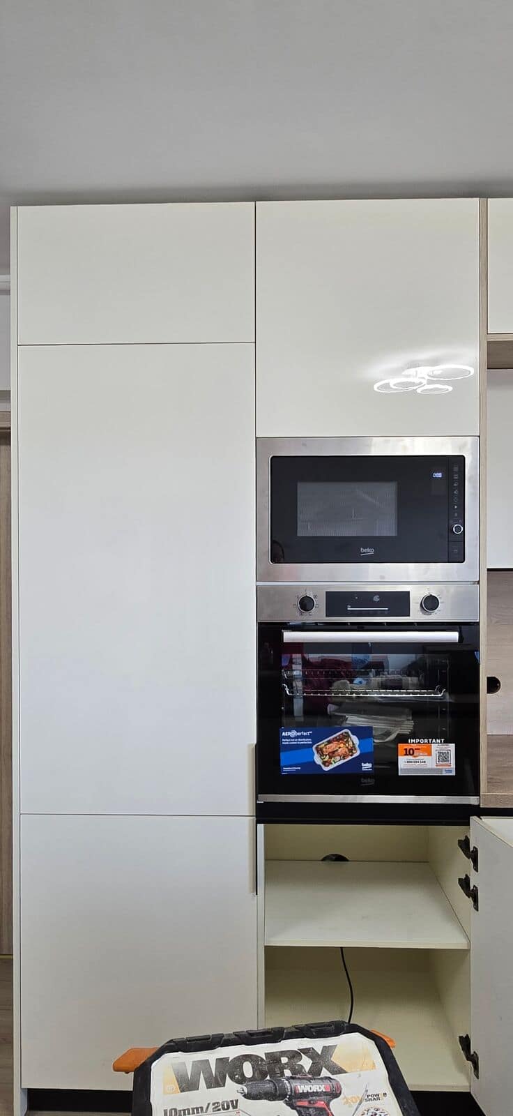 Bucătărie — Apartament cu accente aurii