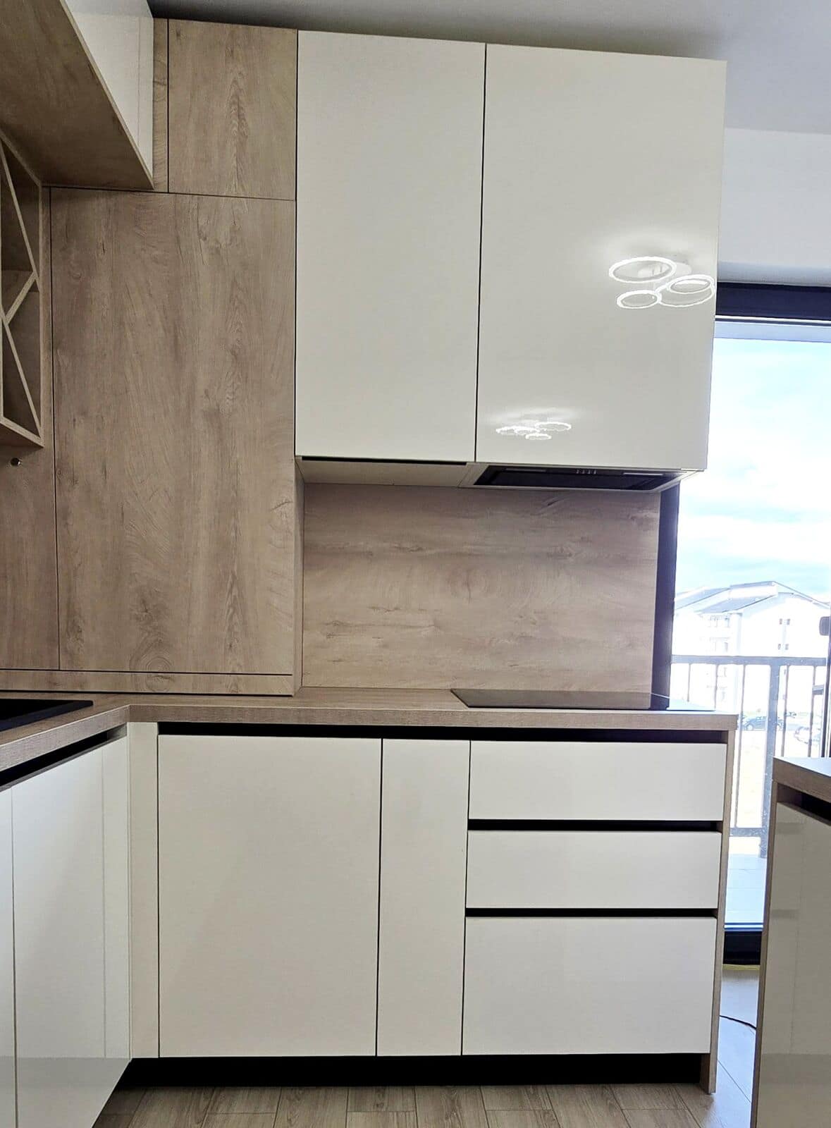Bucătărie — Apartament cu accente aurii