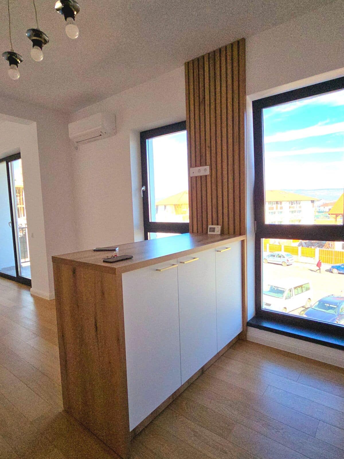 Bucătărie și insulă — Apartament „cozy” în Șelimbăr